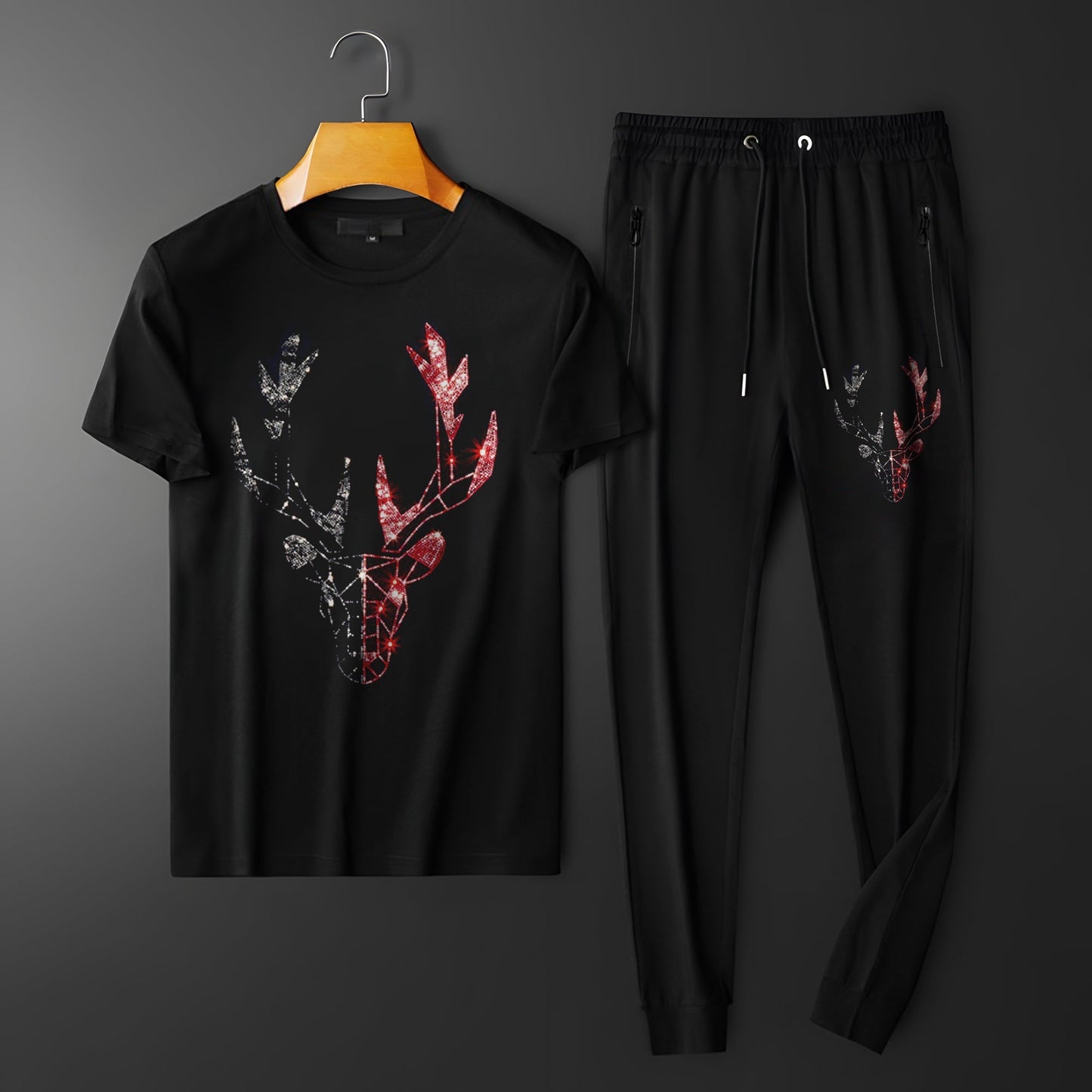 Luxury Men Co-Ord Set (DEER)